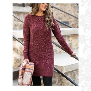 Grace & Lace Cable Knit Dress Size XS